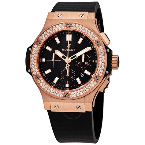 hublot chronograph w diamonds|Hublot chronograph watch price.